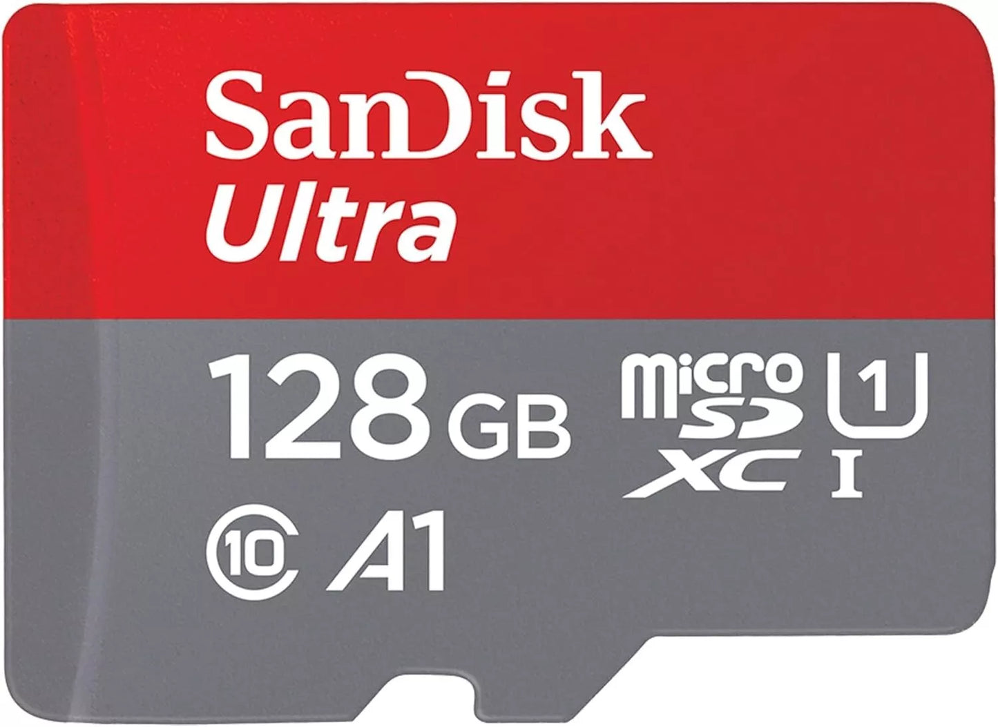 SanDisk 128GB Ultra microSDXC UHS-I Memory Card with Adapte - SDSQUAB-128G-GN6MN