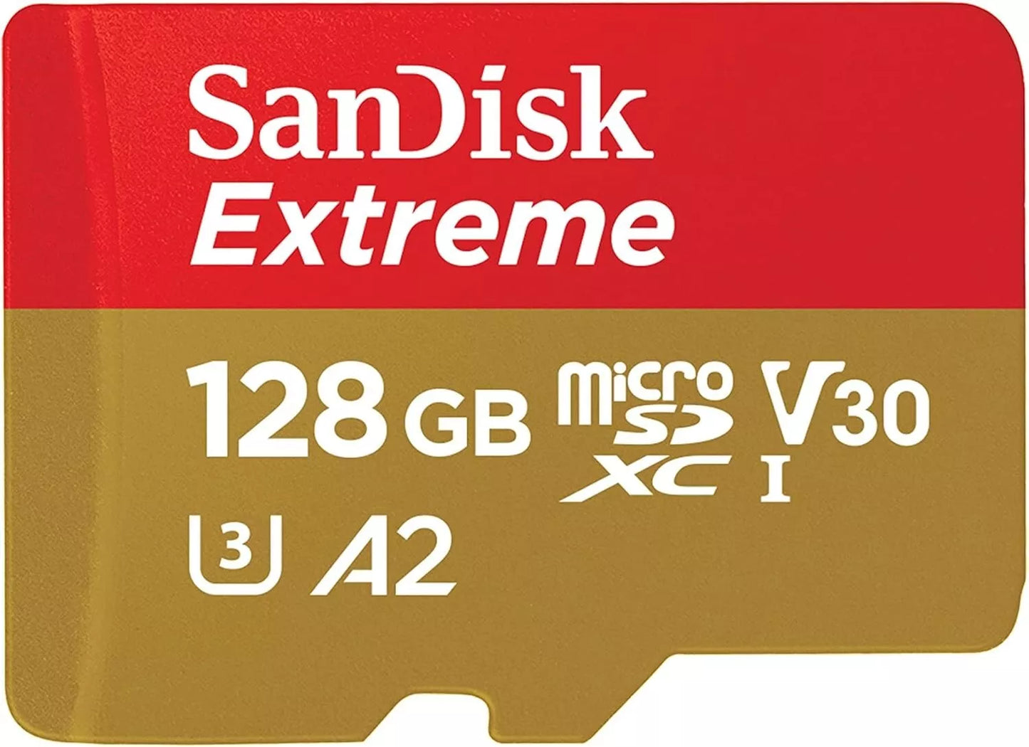 SanDisk 128GB Extreme microSDXC UHS-I Memory Card & Adapter - SDSQXA1-128G-GN6MA