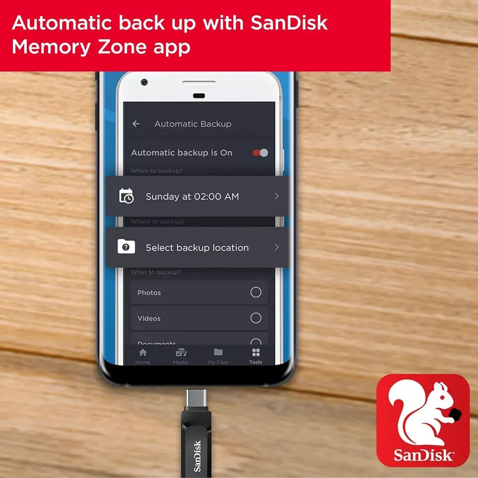 SanDisk 256GB Ultra Dual Drive Go USB Type-C Flash Drive, Black - SDDDC3-256G-G4